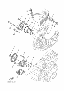 XT250 ｵｲﾙﾎﾟﾝﾌﾟ