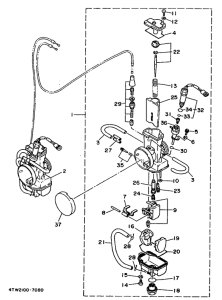 TZ250 Карбюратор