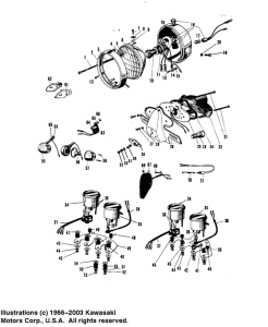 A1 Headlight / taillight / meters  2