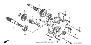 PS250 Трансмиссия