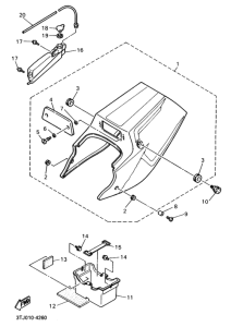 FZR400RR-SP ｻｲﾄﾞｶﾊﾞｰ 2