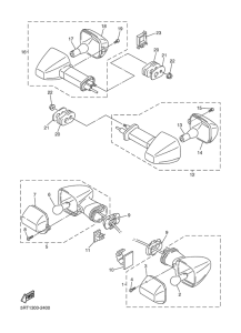 FZS600 Поворотники