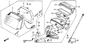 NN50 Headlight + speedometer