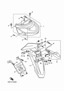 XC155 テールライト