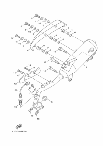 XC125E エキゾースト