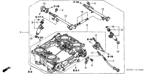 VFR800 (ABS) Дроссель