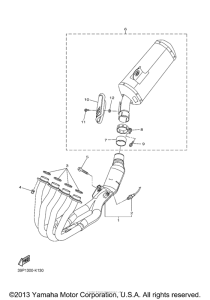 FZ8NACB Выхлопная система
