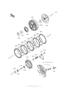 EX300 Сцепление