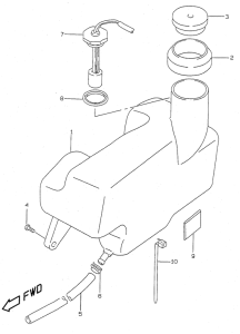 AY50 Бак масляный