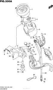 RV200 Speedometer (Rv200L7 E03)