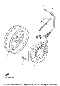 XVS1300CU Генератор