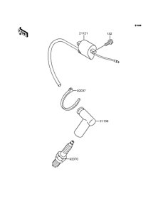  Катушка зажигания