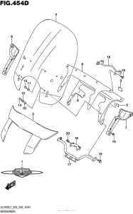 VL1500T Windscreen (Vl1500Tl7 E33)