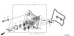FSC600 (ABS) Крышка головки цилиндров