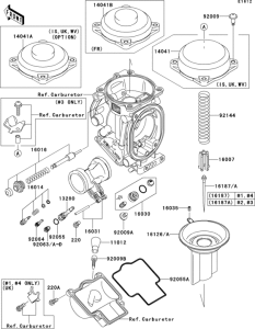 ZX1200 Карбюратор в разборе