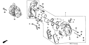  Передний суппорт