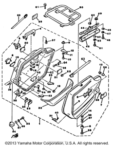 XVZ12TDK Боковые кофры