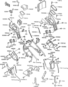 ZG1200 Cowling lowers(1 / 2)