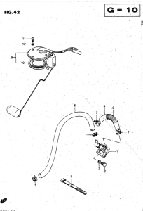 GV1400 Топливный кран