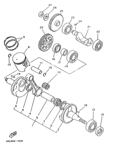 TZR125 Ciguenal. pisttn