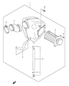 GZ125 Воздухоочиститель