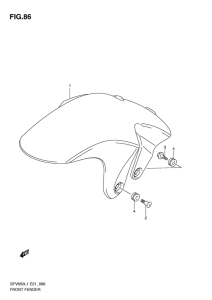SFV650 Переднее крыло