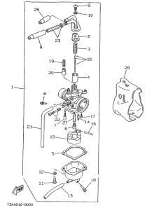 CW50R Карбюратор