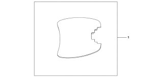 SH125D Mat set 35 l top box