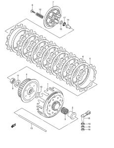RM250 Бендикс