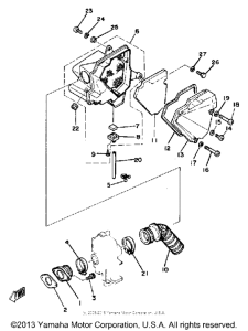 TT250H Впускная система