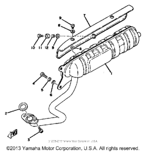 QT50T Выхлопная система