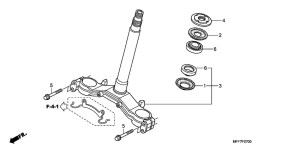 XL700V (ABS) Траверса нижняя