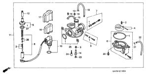 SJ50 Carburetor assy