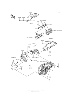ER650 Обтекатели