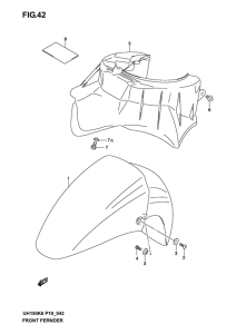 UH150 Переднее крыло