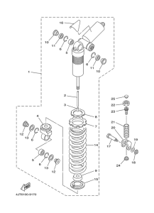 TZ125 Задняя подвеска