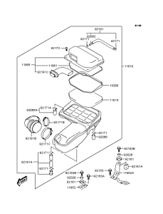 SC250 Воздушный фильтр