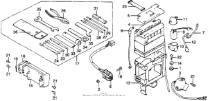 CB360 Battery + regulator