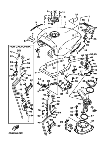 XV1700PC XV17PCMV Tank fuel