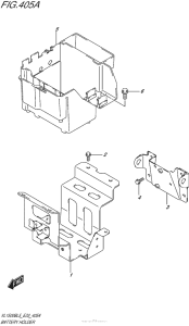 VL1500B Battery Holder