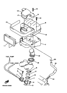 TRX850 Впускная система