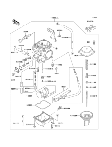 KLX300R Carburetor(1 / 2)