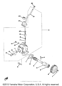MX100F Масляный насос