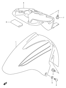 AN250 Переднее крыло