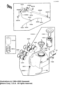 KZ650 Воздухоочиститель