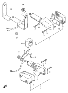 DR650 Поворотники