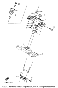 XT600EA Управление