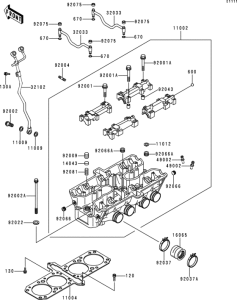 ZG1200 Головка цилиндров