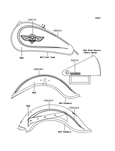 VN400 Наклейки