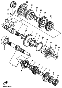 FZX750 ﾄﾗﾝｽﾐﾂｼﾖﾝ